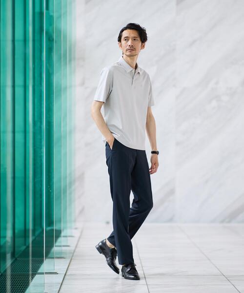 TAKEO KIKUCHI(タケオキクチ)の「【接触冷感】新定番トロピカル パンツ(スラックス・メンズ・チャコールグレー/グレー/ネイビー・04/03/02/01/05)」の12枚目の写真