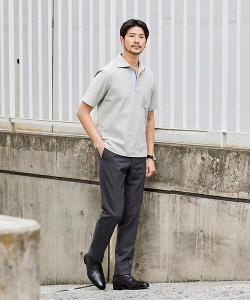 TAKEO KIKUCHI(タケオキクチ)の「【接触冷感】新定番トロピカル パンツ(スラックス・メンズ・チャコールグレー/グレー/ネイビー・04/03/02/01/05)」の13枚目の写真