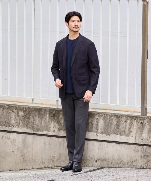TAKEO KIKUCHI(タケオキクチ)の「【接触冷感】新定番トロピカル パンツ(スラックス・メンズ・チャコールグレー/グレー/ネイビー・04/03/02/01/05)」の14枚目の写真