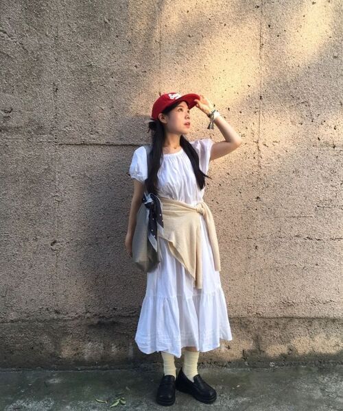 CHAAKAN(チャカン靴)の「ティキチャンキープラットフォームペニーローファー5CM LFLTR1f175(ローファー・レディース・ブラック/クリーム・22.5cm/23cm/23.5cm/24cm/24.5cm/25cm)」の5枚目の写真