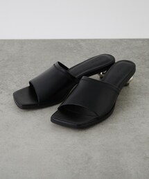 GALLEST | 【LE VERNIS】Metal heel sandals(サンダル)