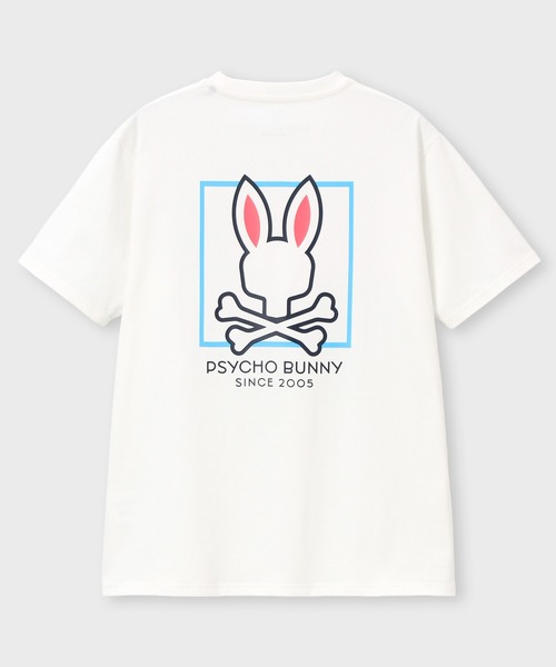Psycho Bunny(サイコバニー)の「クールマックス バックプリントTシャツ(Tシャツ/カットソー・メンズ・ホワイト/ブラック・MEDIUM/LARGE/X-LARGE/SMALL)」の6枚目の写真
