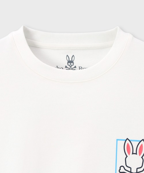 Psycho Bunny(サイコバニー)の「クールマックス バックプリントTシャツ(Tシャツ/カットソー・メンズ・ホワイト/ブラック・MEDIUM/LARGE/X-LARGE/SMALL)」の7枚目の写真