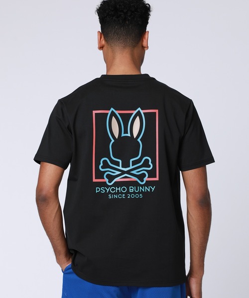 Psycho Bunny(サイコバニー)の「クールマックス バックプリントTシャツ(Tシャツ/カットソー・メンズ・ホワイト/ブラック・MEDIUM/LARGE/X-LARGE/SMALL)」の14枚目の写真