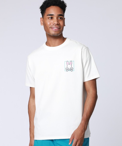 Psycho Bunny(サイコバニー)の「クールマックス バックプリントTシャツ(Tシャツ/カットソー・メンズ・ホワイト/ブラック・MEDIUM/LARGE/X-LARGE/SMALL)」の13枚目の写真