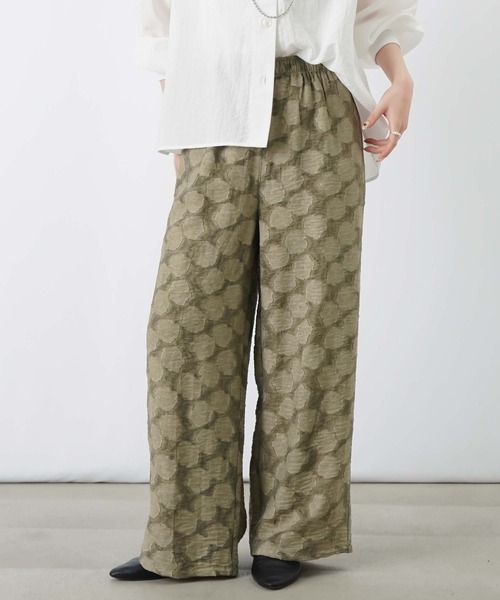 LUCA/LADY LUCK LUCA(ルカ/レディラックルカ)の「LC/LLL シアージャガードパンツ(その他パンツ・レディース・カーキ/グレー/ブラウン・FREE)」の3枚目の写真