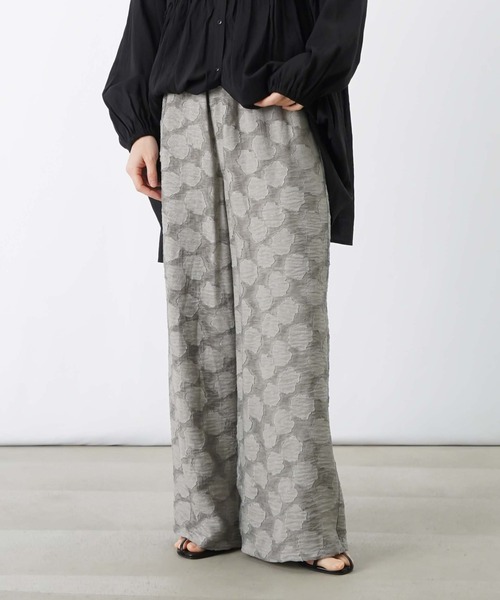 LUCA/LADY LUCK LUCA(ルカ/レディラックルカ)の「LC/LLL シアージャガードパンツ(その他パンツ・レディース・カーキ/グレー/ブラウン・FREE)」の4枚目の写真