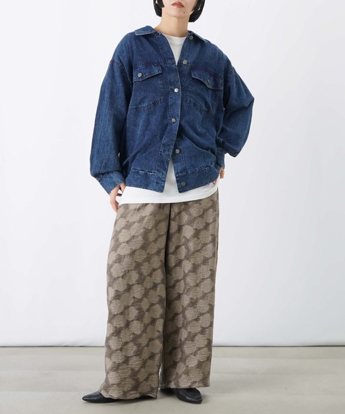 LUCA/LADY LUCK LUCA(ルカ/レディラックルカ)の「LC/LLL シアージャガードパンツ(その他パンツ・レディース・カーキ/グレー/ブラウン・FREE)」の12枚目の写真