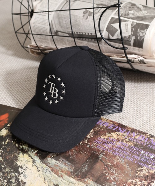 FUNALIVE(ファンアライブ)の「TB CAP メッシュキャップ(キャップ・メンズ・ブルー/パープル/ブラック系/ブラウン/ブラック系3/ブラック系1/ブラック系4/ブラック系2/ホワイト系2/ホワイト系1/ホワイト系/グレー系/グレー系1・FREE)」の4枚目の写真