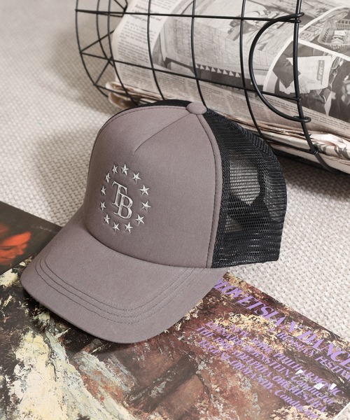 FUNALIVE(ファンアライブ)の「TB CAP メッシュキャップ(キャップ・メンズ・ブルー/パープル/ブラック系/ブラウン/ブラック系3/ブラック系1/ブラック系4/ブラック系2/ホワイト系2/ホワイト系1/ホワイト系/グレー系/グレー系1・FREE)」の9枚目の写真