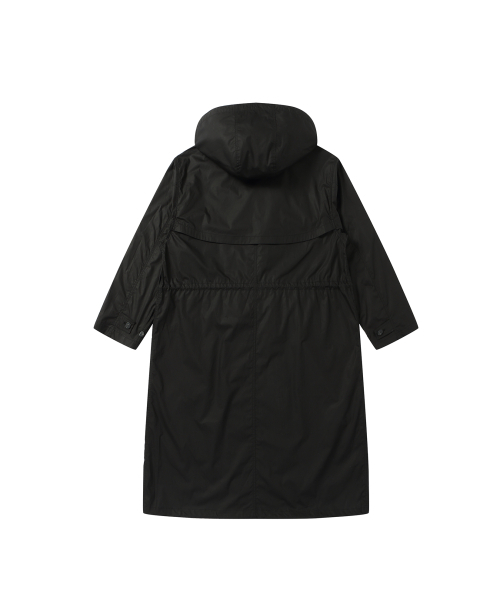 SOLEW(ソル)の「リバティロングトレンチコート_ブラック(トレンチコート・メンズ・その他・SMALL/MEDIUM/LARGE)」の2枚目の写真