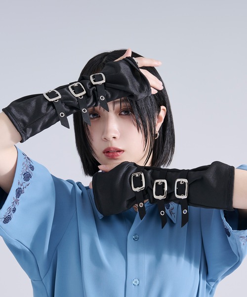 belt design armwarmer /ベルトデザインアームウォーマー（アーム
