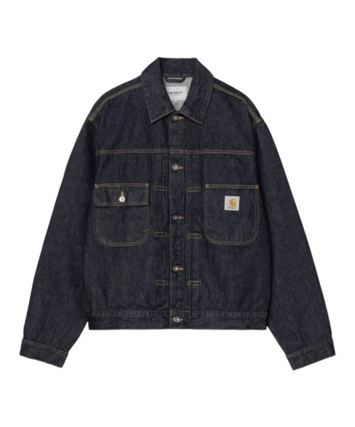 Carhartt WIP(カーハートダブリューアイピー)の「Belmar Jacket(デニムジャケット・メンズ・ブルー系その他・SMALL/MEDIUM/LARGE)」の1枚目の写真