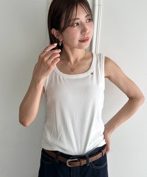 コーデを選ばない◎ベーシックテレコタンクトップ
