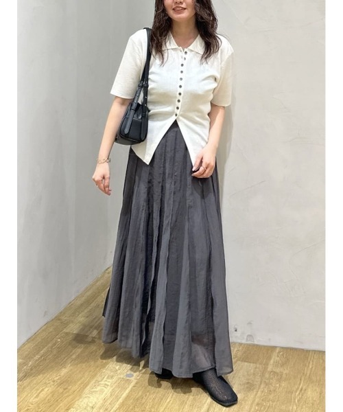 最終値下げ！　新品 スタイルミキサー 2WAYカラーニットポロ 2WAYカラーニットポロ（ニット/セーター）｜STYLEMIXER（スタイル