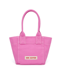SHOPPER CANVAS MINI [PINK]