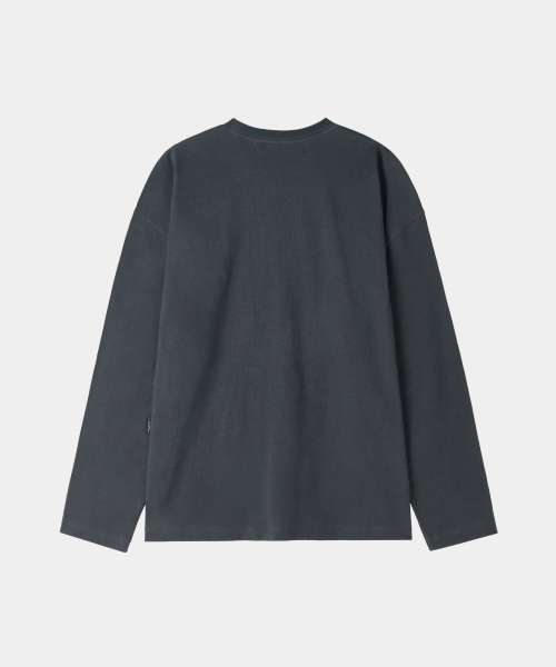 MAISON MINED(メゾンミネド)の「STICKY LONG SLEEVE CHARCOAL(Tシャツ/カットソー・メンズ・その他・SMALL/MEDIUM/LARGE)」の12枚目の写真