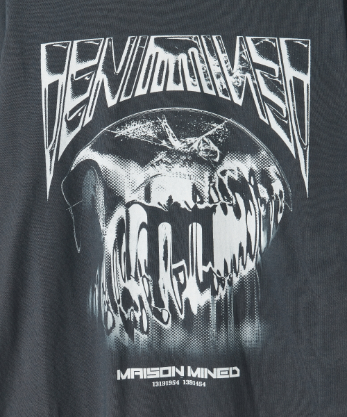 MAISON MINED(メゾンミネド)の「STICKY LONG SLEEVE CHARCOAL(Tシャツ/カットソー・メンズ・その他・SMALL/MEDIUM/LARGE)」の13枚目の写真