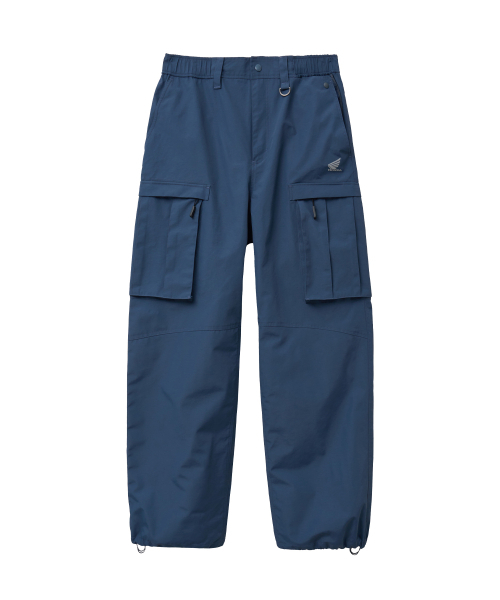 PHYPS MOTORCYCLE(フィップスモーターサイクル)の「H-Tech 3Layer Trail Wide Cargo Pants Vintage Blue(スウェットパンツ・レディース・その他・LARGE/X-LARGE/MEDIUM/SMALL)」の1枚目の写真
