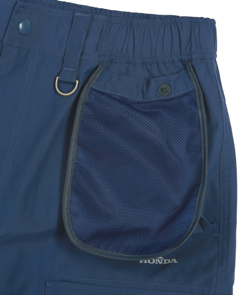 PHYPS MOTORCYCLE(フィップスモーターサイクル)の「H-Tech 3Layer Trail Wide Cargo Pants Vintage Blue(スウェットパンツ・レディース・その他・LARGE/X-LARGE/MEDIUM/SMALL)」の4枚目の写真