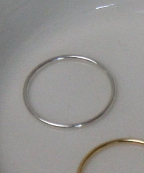 Bilan（ビラン）の「【BILAN】Glossy Ring/グロッシーリング（リング・レディース・シルバー・10号/9号）」の2枚目の写真