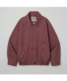 Vintage washing bomber jumper [FRSP05JP03]_Pink