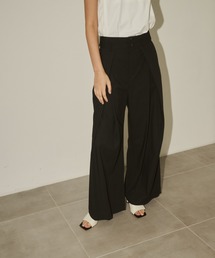 CITY TOKYO | 【CITY TOKYO/シティートウキョウ】Belt Tuck Pants/ベルトタックパンツ/ワイドパンツ(スラックス)