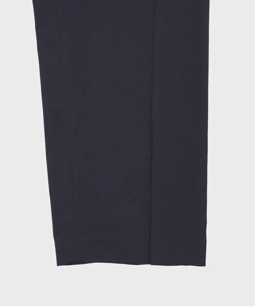 CITY TOKYO（シティトウキョウ）の「【CITY TOKYO/シティートウキョウ】Belt Tuck Pants/ベルトタックパンツ/ワイドパンツ（スラックス・レディース・グレー/ネイビー・1/2）」の20枚目の写真