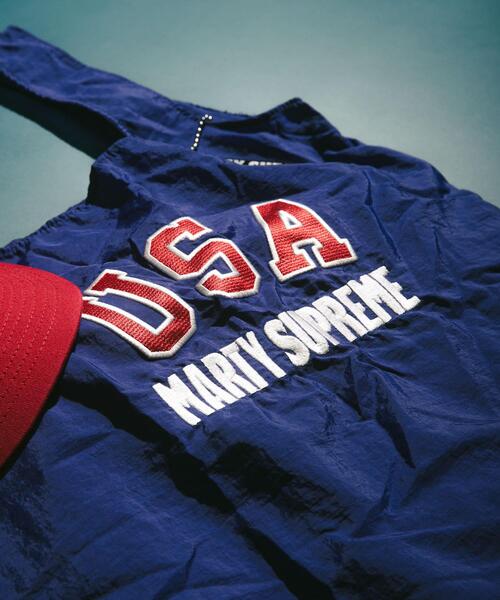 マーティ・シュプリーム　ニットバッグ　アーバンリサーチ　トートバッグ　おまけ付き セール】URBAN RESEARCH×MARTY SUPREME×A24 US LOGO NYLON BAG（トート