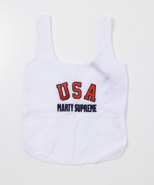 URBAN RESEARCH(アーバンリサーチ)の「URBAN RESEARCH×MARTY SUPREME×A24 US LOGO NYLON BAG(トートバッグ・メンズ・ホワイト/ブルー・FREE)」の3枚目の写真