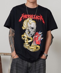 METALLICA (メタリカ) HEART EXPLOSIVE / ROCMTLTSBMOP クルーネック Tシャツ バンドT メンズ 2026年春夏
