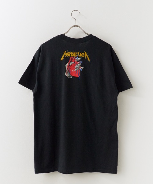 METALLICA(メタリカ)の「METALLICA (メタリカ) HEART EXPLOSIVE / ROCMTLTSBMOP クルーネック Tシャツ バンドT メンズ 秋 秋服 2026年秋冬(Tシャツ/カットソー・メンズ・ブラック系その他/ブラック系その他2・S/M/L/XL)」の3枚目の写真