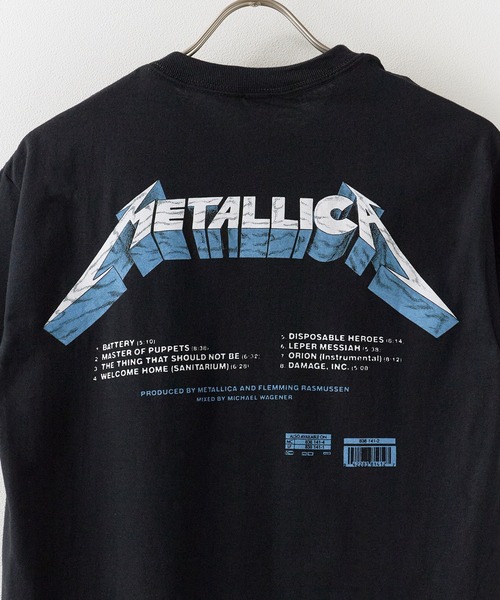 METALLICA(メタリカ)の「METALLICA (メタリカ) HEART EXPLOSIVE / ROCMTLTSBMOP クルーネック Tシャツ バンドT メンズ 秋 秋服 2026年秋冬(Tシャツ/カットソー・メンズ・ブラック系その他/ブラック系その他2・S/M/L/XL)」の11枚目の写真