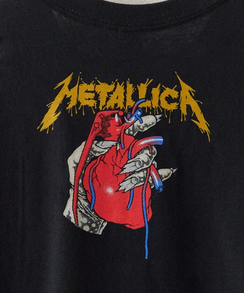 METALLICA(メタリカ)の「METALLICA (メタリカ) HEART EXPLOSIVE / ROCMTLTSBMOP クルーネック Tシャツ バンドT メンズ 秋 秋服 2026年秋冬(Tシャツ/カットソー・メンズ・ブラック系その他/ブラック系その他2・S/M/L/XL)」の10枚目の写真