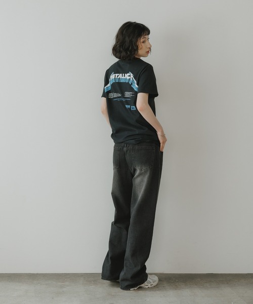 METALLICA(メタリカ)の「METALLICA (メタリカ) HEART EXPLOSIVE / ROCMTLTSBMOP クルーネック Tシャツ バンドT メンズ 秋 秋服 2026年秋冬(Tシャツ/カットソー・メンズ・ブラック系その他/ブラック系その他2・S/M/L/XL)」の16枚目の写真