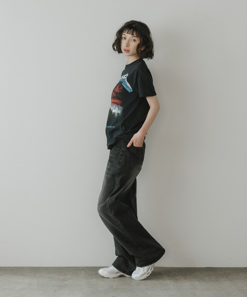 METALLICA(メタリカ)の「METALLICA (メタリカ) HEART EXPLOSIVE / ROCMTLTSBMOP クルーネック Tシャツ バンドT メンズ 秋 秋服 2026年秋冬(Tシャツ/カットソー・メンズ・ブラック系その他/ブラック系その他2・S/M/L/XL)」の14枚目の写真