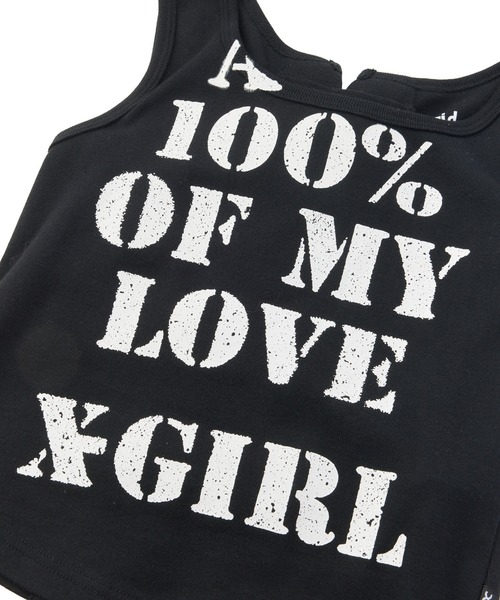 X-girl（エックスガール）の「2WAY LACE UP TANK TOP（タンクトップ・レディース・ホワイト/ブラック/ブラウン・ONE SIZE）」の16枚目の写真