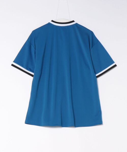 TONE SELECT WEAR（トーンセレクトウェア）の「United Athle Sports ユナイテッドアスレスポーツ 4.1オンス ドライアスレチック ルーズフィット ラインリブ Tシャツ (5927-01)(592701)（Tシャツ/カットソー・メンズ・ブラック/ホワイト/レッド/コバルトブルー/グリーン系その他・X-LARGE/LARGE/MEDIUM）」の6枚目の写真