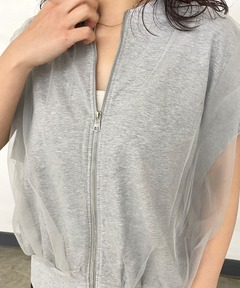FRILL PLEATS TANK TOP（タンクトップ）｜EIMY ISTOIRE（エイミー