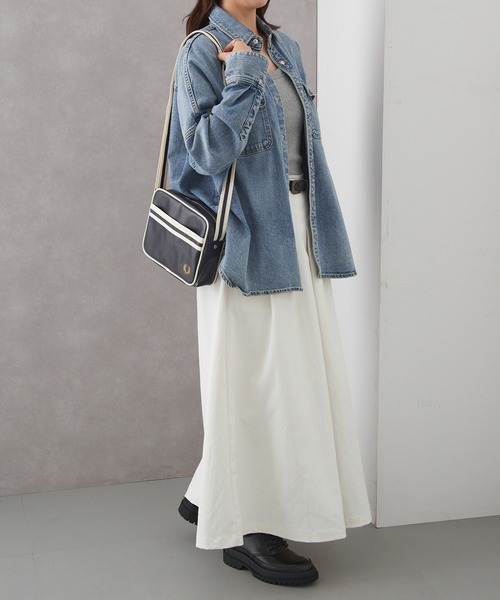 FRED PERRY（フレッドペリー）の「【FRED PERRY】CLASSIC MINI SHOUDLER BAG L2168（ショルダーバッグ・メンズ・ネイビー/ブラック・FREE）」の19枚目の写真