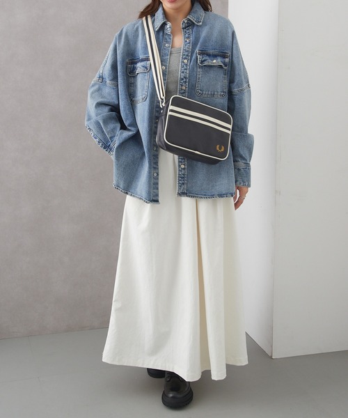 FRED PERRY（フレッドペリー）の「【FRED PERRY】CLASSIC MINI SHOUDLER BAG L2168（ショルダーバッグ・メンズ・ネイビー/ブラック・FREE）」の20枚目の写真