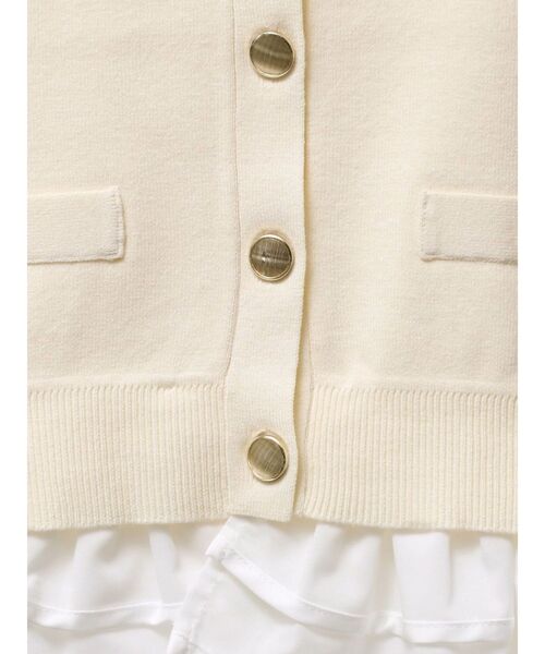 LAGUNAMOON(ラグナムーン)の「ノースリドッキングニット 【夏服】 【オフィスカジュアル】(ニット/セーター・レディース・アイボリー/ブルー/ネイビー/ブラウン・FREE)」の15枚目の写真