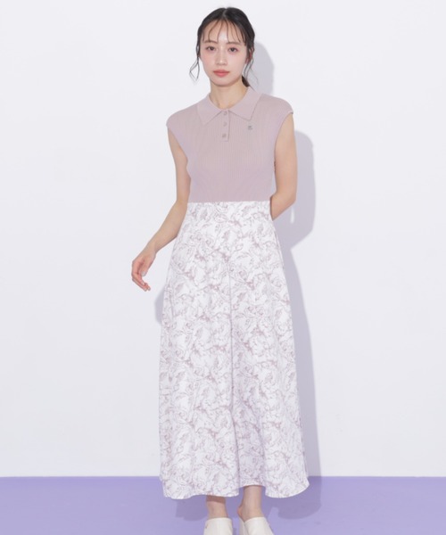 JILL by JILL STUART(ジルバイジルスチュアート)の「フレンチスリーブドッキングワンピース(ワンピース・レディース・ブラック/ピンク/ホワイト・FREE)」の18枚目の写真