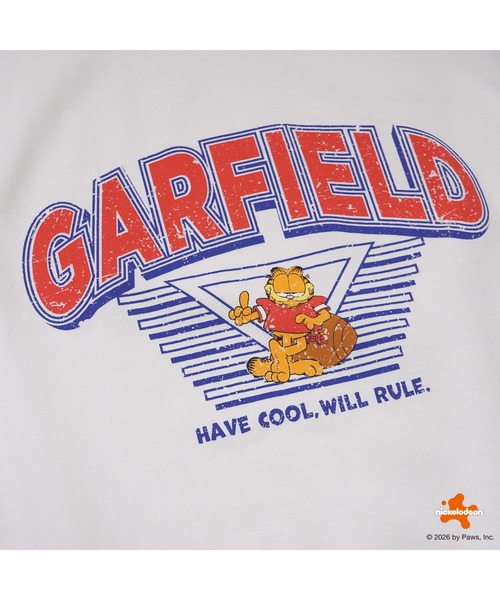 BENCH'S SELECT（ベンチセレクト）の「【GARFIELD】ガーフィールド グラフィックT 半袖 ユニセックス（Tシャツ/カットソー・メンズ・ブラック/ホワイト・LARGE/MEDIUM/SMALL）」の3枚目の写真