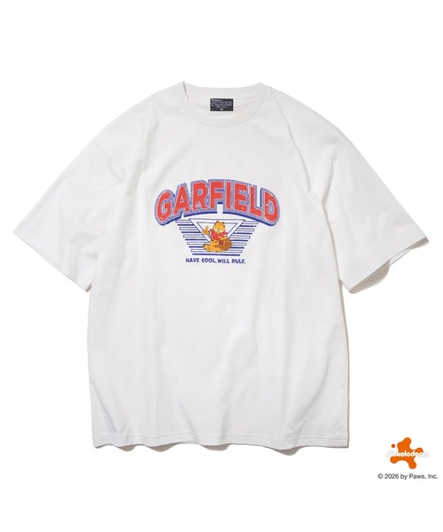 BENCH'S SELECT（ベンチセレクト）の「【GARFIELD】ガーフィールド グラフィックT 半袖 ユニセックス（Tシャツ/カットソー・メンズ・ブラック/ホワイト・LARGE/MEDIUM/SMALL）」の5枚目の写真