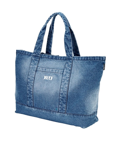 REEF(リーフ)の「REEF メンズ BLUE BAG トートバッグ 【2026年夏モデル】/リーフデニムトートバッグ(トートバッグ・メンズ・ブルー系その他/インディゴブルー・FREE)」の8枚目の写真