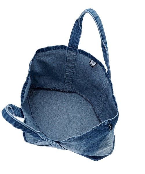 REEF(リーフ)の「REEF メンズ BLUE BAG トートバッグ 【2026年夏モデル】/リーフデニムトートバッグ(トートバッグ・メンズ・ブルー系その他/インディゴブルー・FREE)」の9枚目の写真