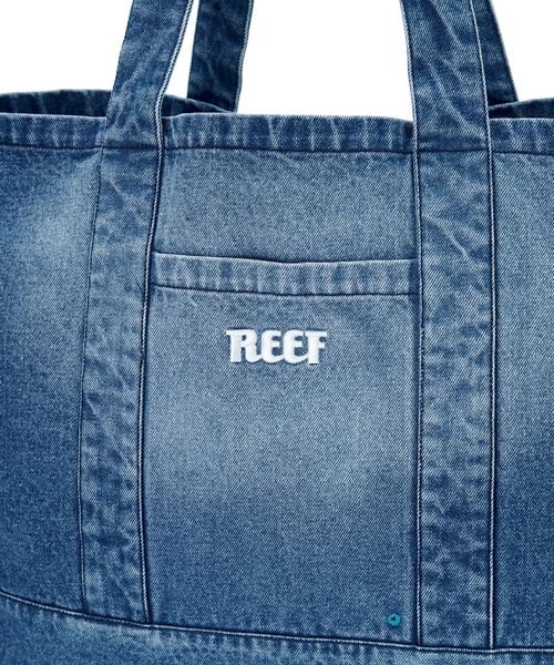 REEF(リーフ)の「REEF メンズ BLUE BAG トートバッグ 【2026年夏モデル】/リーフデニムトートバッグ(トートバッグ・メンズ・ブルー系その他/インディゴブルー・FREE)」の10枚目の写真