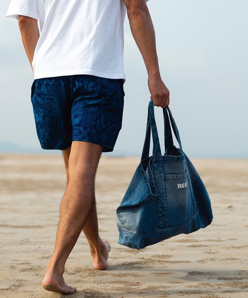 REEF(リーフ)の「REEF メンズ BLUE BAG トートバッグ 【2026年夏モデル】/リーフデニムトートバッグ(トートバッグ・メンズ・ブルー系その他/インディゴブルー・FREE)」の3枚目の写真
