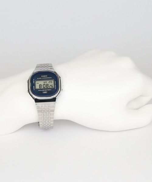 CASIO(カシオ)の「CASIO CLASSIC / A140WE-2AJF(デジタル腕時計・メンズ・ネイビー・FREE)」の6枚目の写真